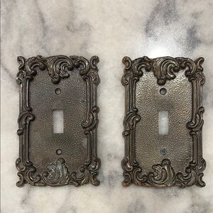 Vintage Ornate Light Switch Covers